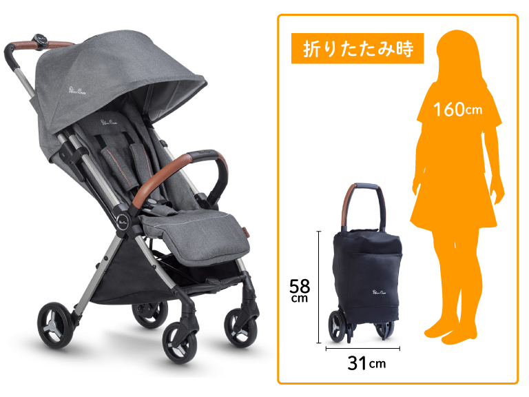【新品最新】定価52,800円　新生児〜25キロ　JET2020　べビーカー
