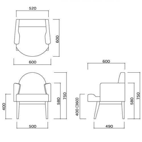 【法人限定商品】フェアリーチェア50