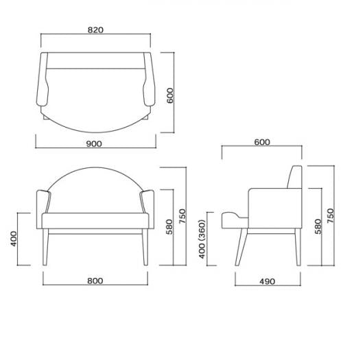 【法人限定商品】フェアリーチェア90